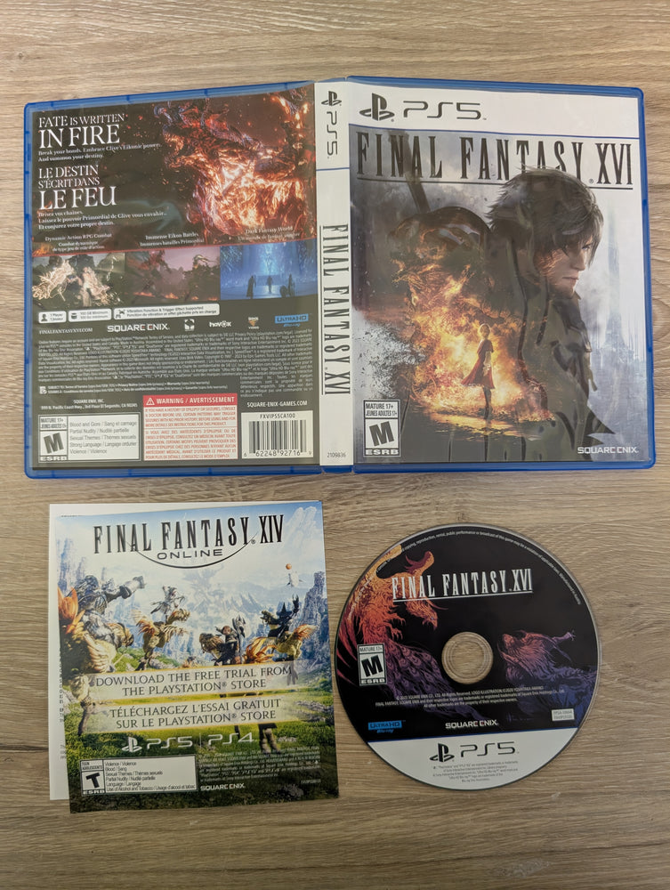 Final Fantasy XVI Playstation 5