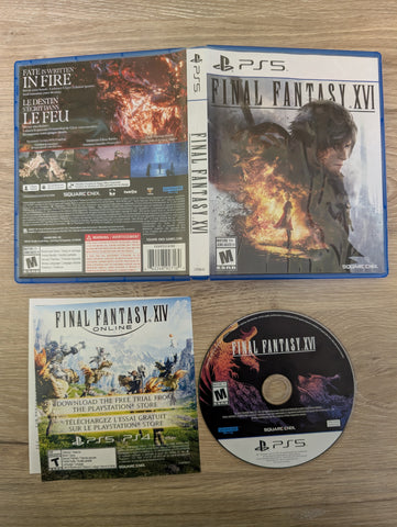 Final Fantasy XVI Playstation 5