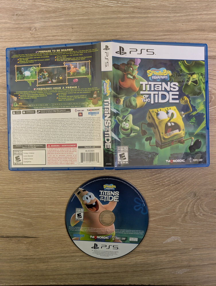 SpongeBob SquarePants: Titans Of The Tide Playstation 5