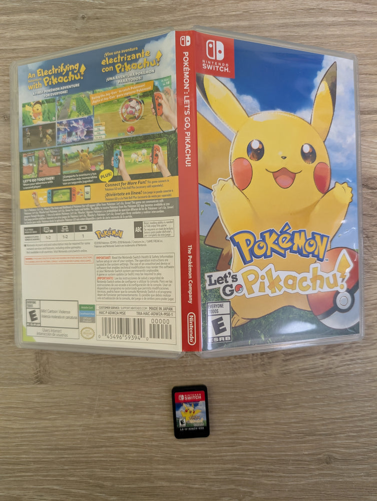 Pokemon Let's Go Pikachu Nintendo Switch