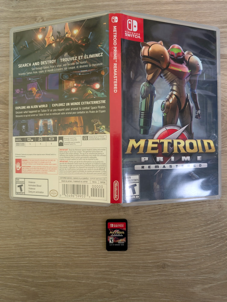 Metroid Prime Remastered Nintendo Switch