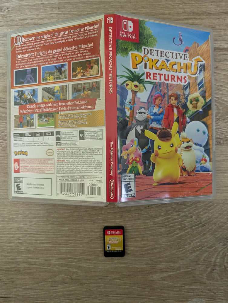 Detective Pikachu Returns Nintendo Switch