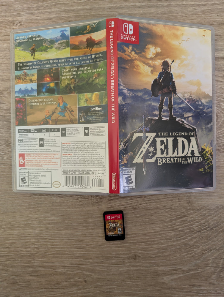Zelda Breath of the Wild Nintendo Switch