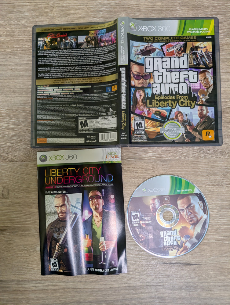 Grand Theft Auto: Episodes from Liberty City [Platinum Hits] Xbox 360