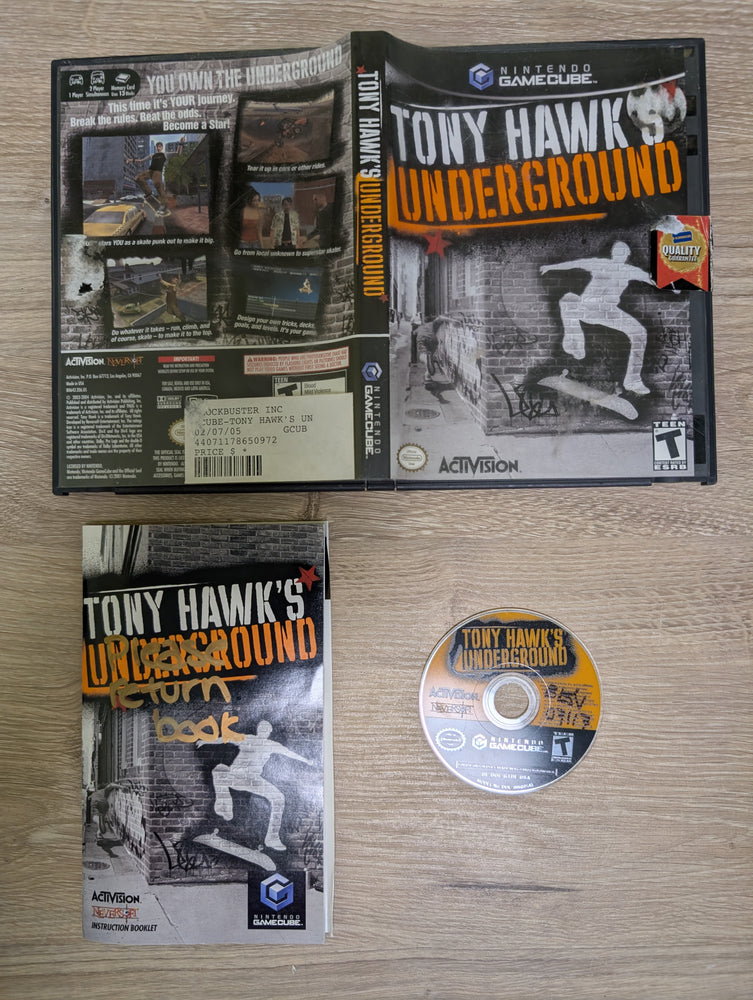 Tony Hawk Underground Gamecube