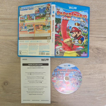 Paper Mario Color Splash Wii U