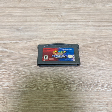 Pokemon Pinball Ruby and Sapphire GameBoy Advance