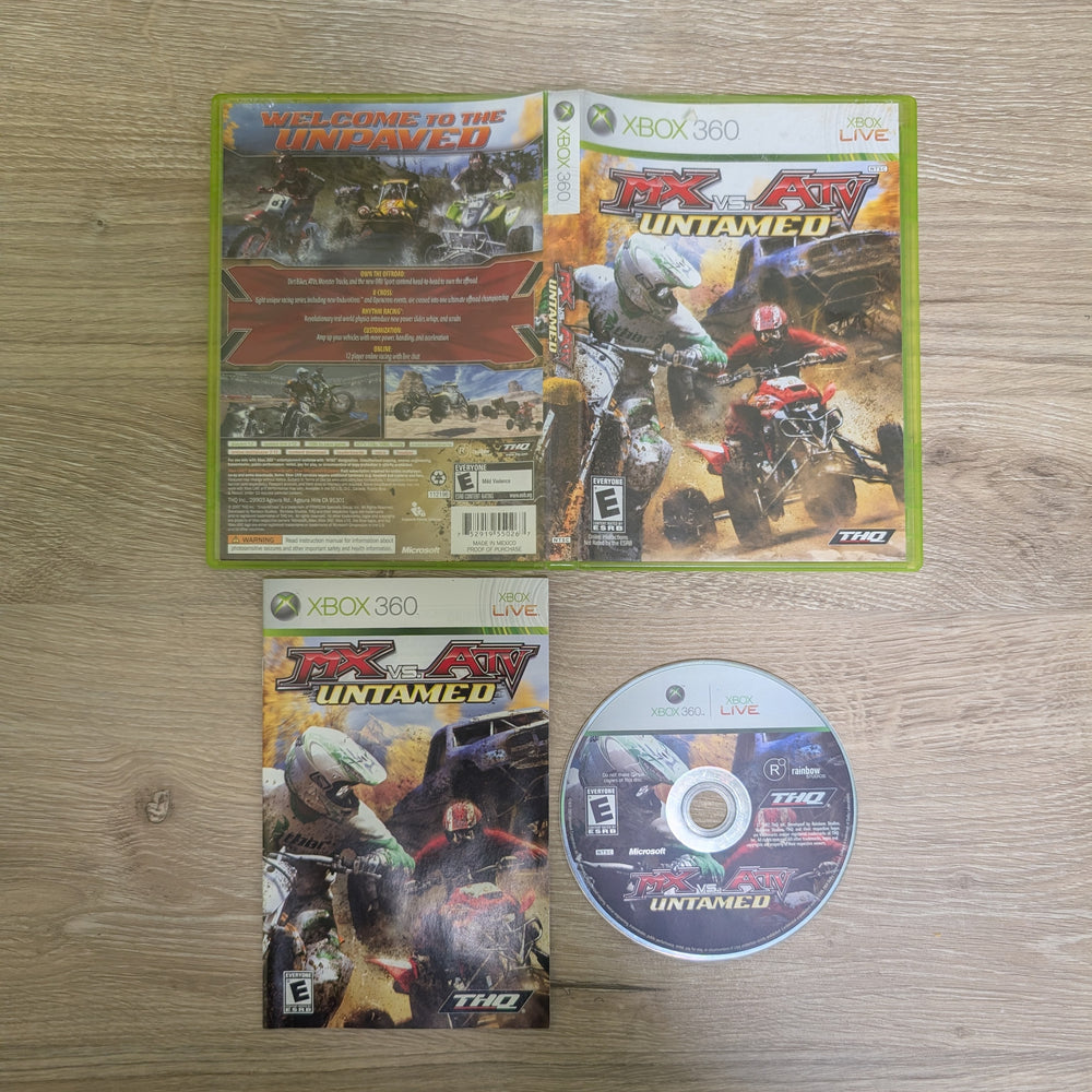 MX vs ATV Untamed Xbox 360
