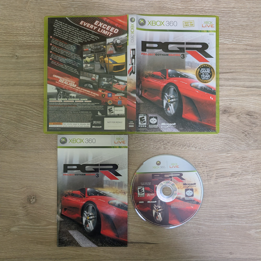 Project Gotham Racing 3 Xbox 360