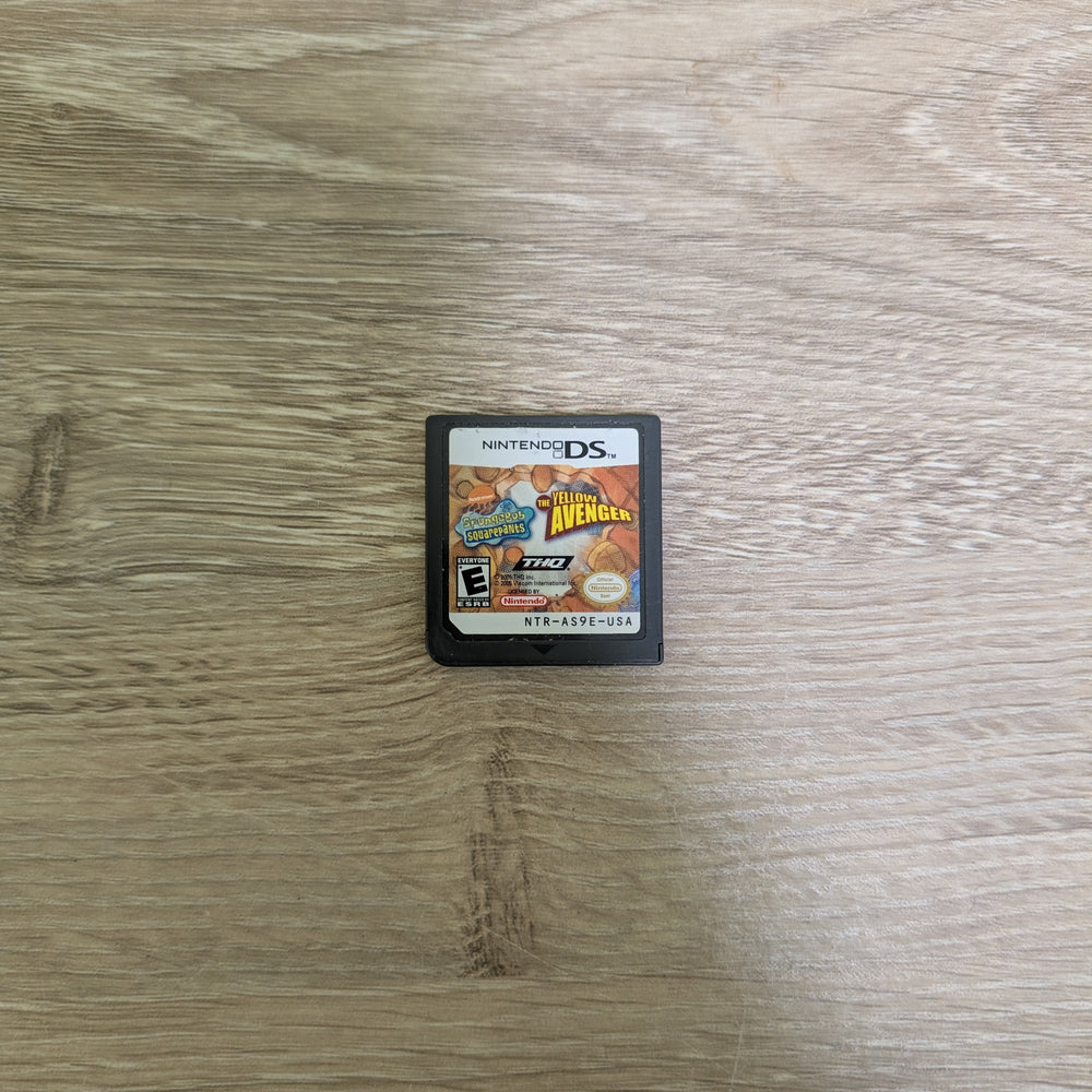 SpongeBob SquarePants Yellow Avenger Nintendo DS