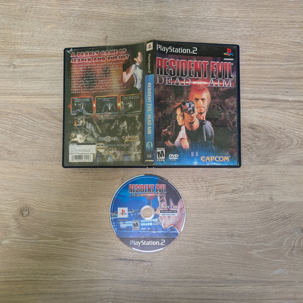 Resident Evil Dead Aim Playstation 2