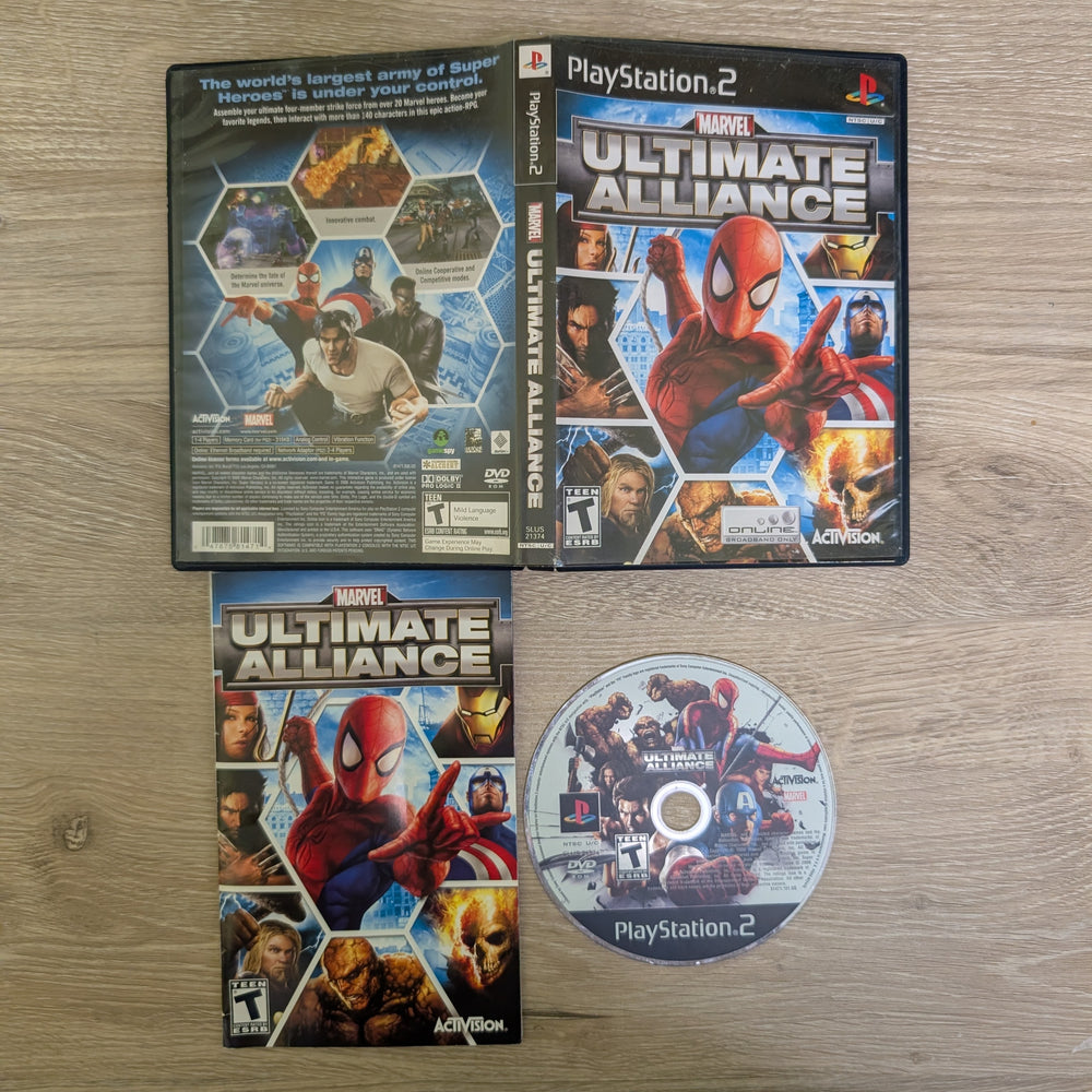 Marvel Ultimate Alliance Playstation 2