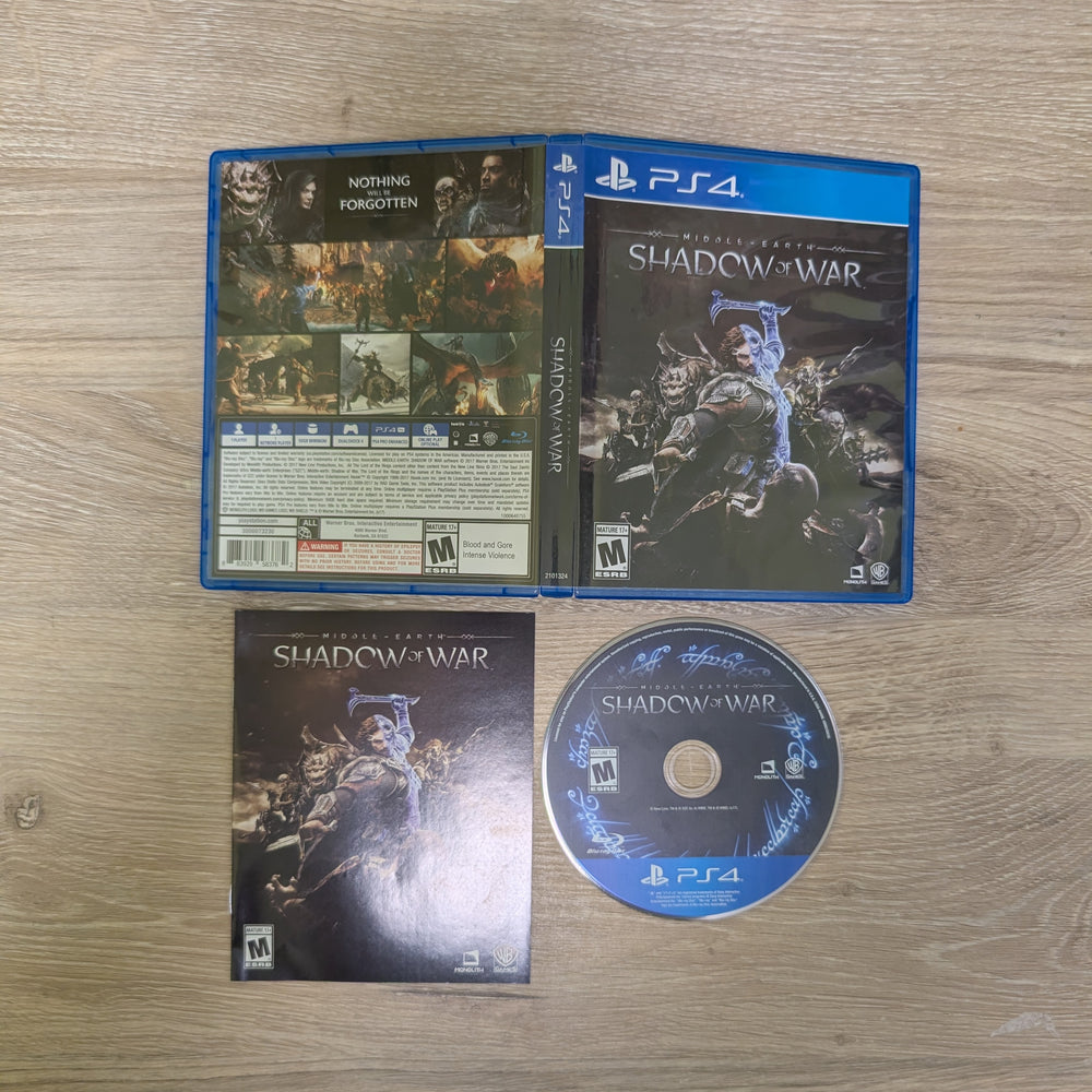 Middle Earth: Shadow of War Playstation 4