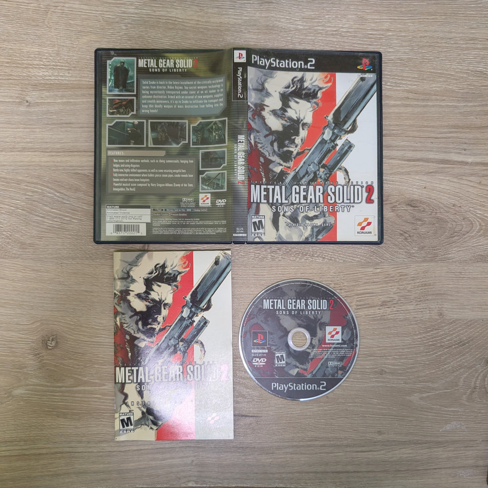 Metal Gear Solid 2 Playstation 2