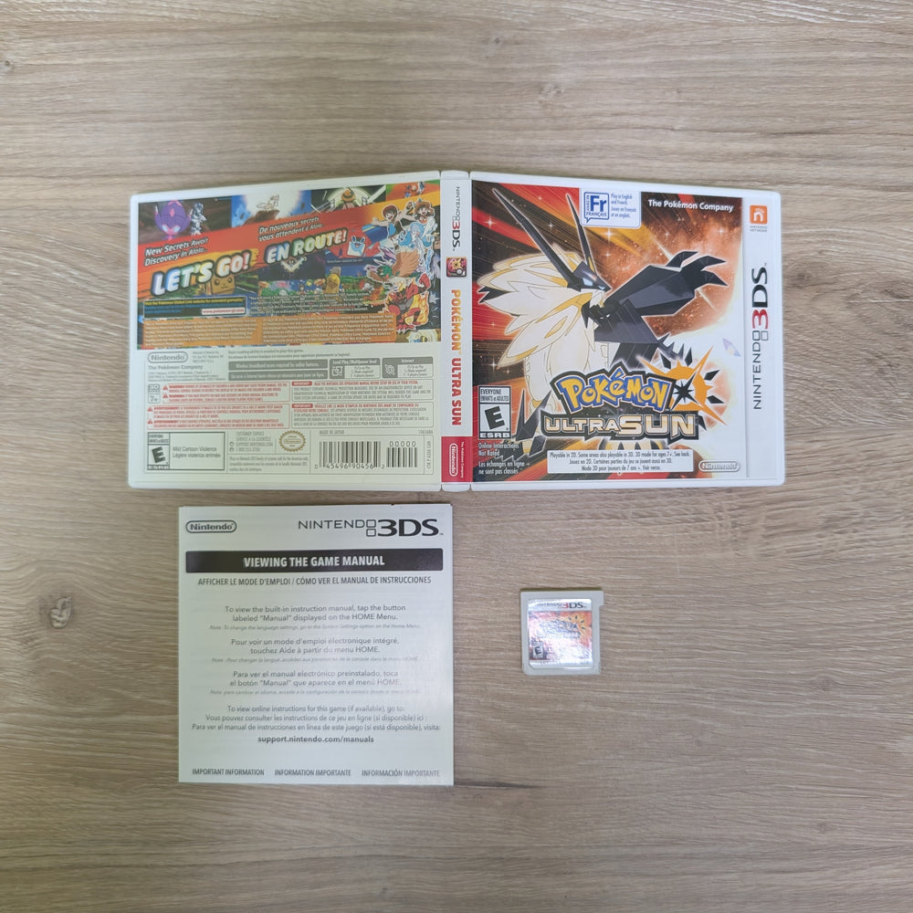 Pokemon Ultra Sun Nintendo 3DS