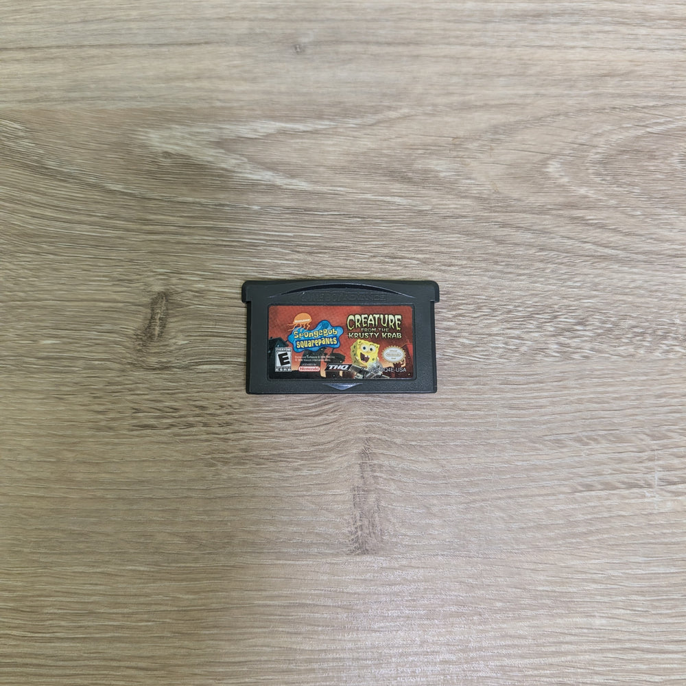 SpongeBob SquarePants Creature from Krusty Krab GameBoy Advance