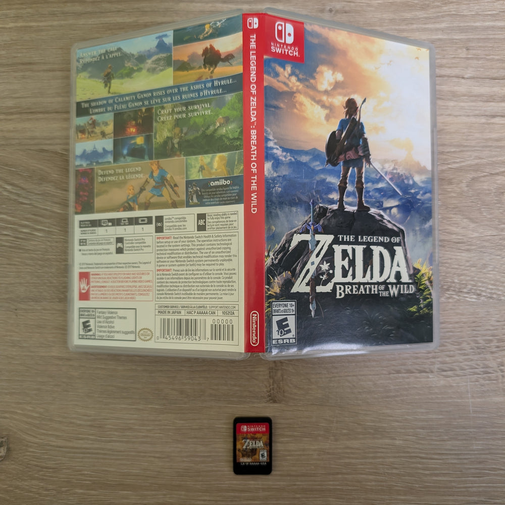 Zelda Breath of the Wild Nintendo Switch