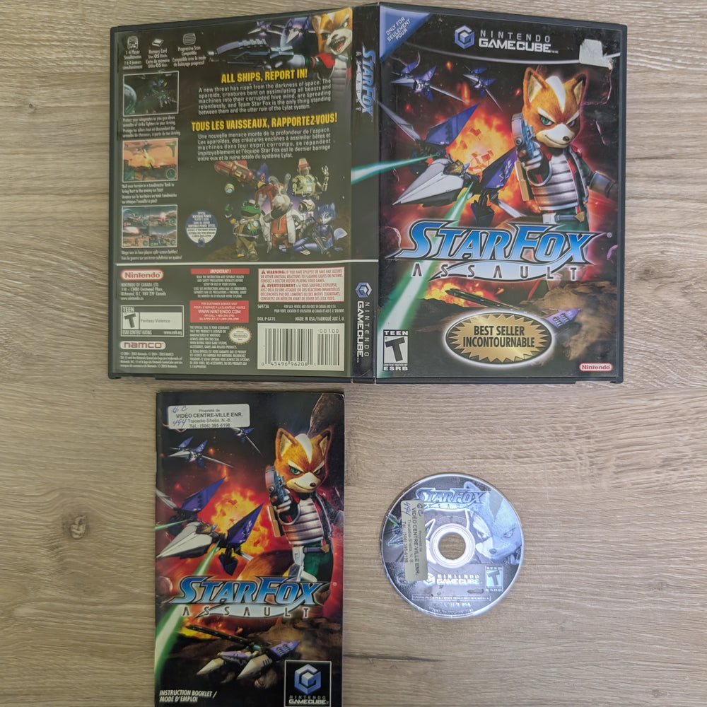 Star Fox Assault Gamecube