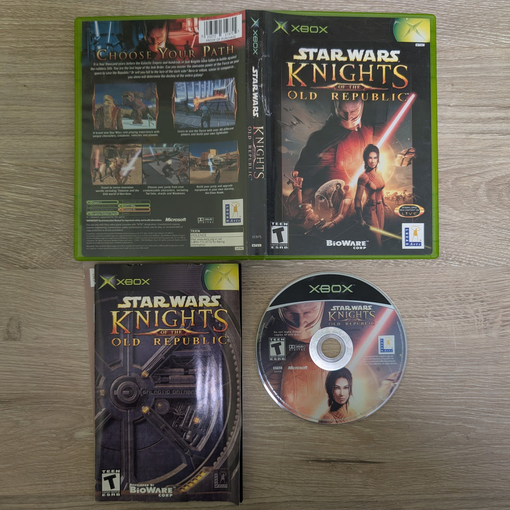 Star Wars Knights of the Old Republic Xbox