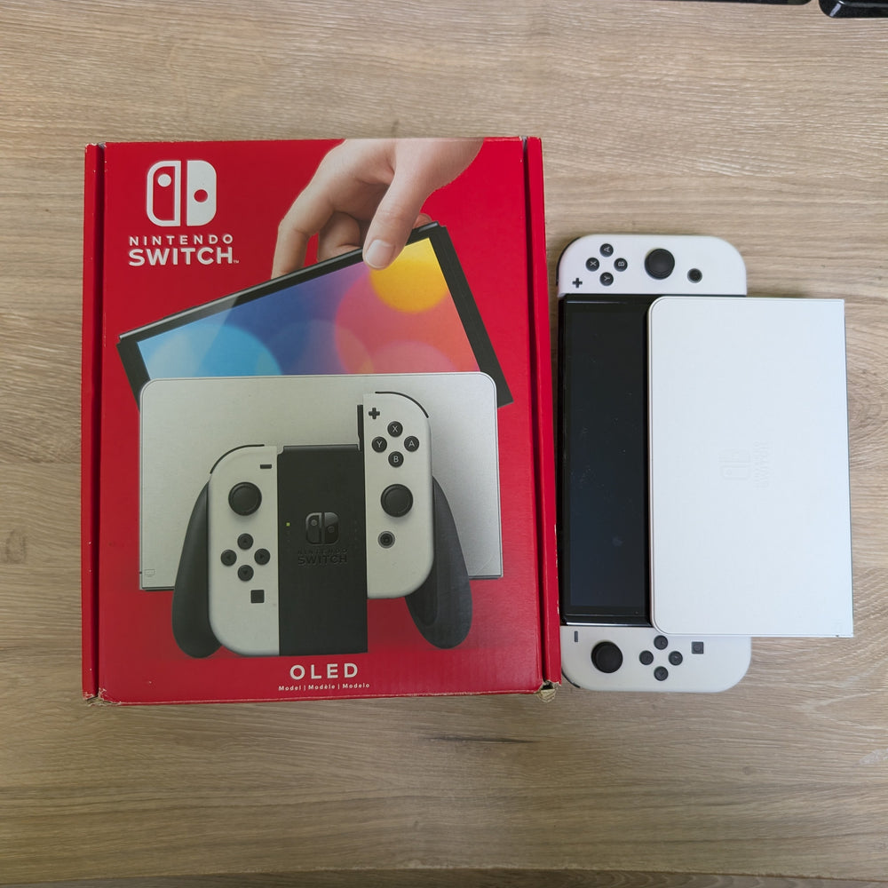 Nintendo Switch OLED with White Joy-Con Nintendo Switch
