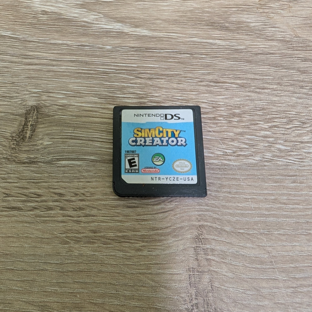 SimCity Creator Nintendo DS