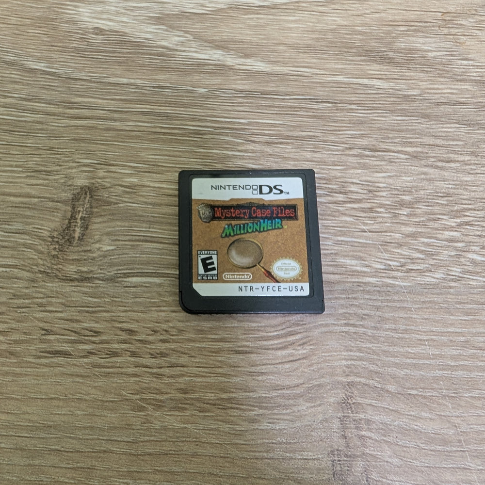 Mystery Case Files MillionHeir Nintendo DS