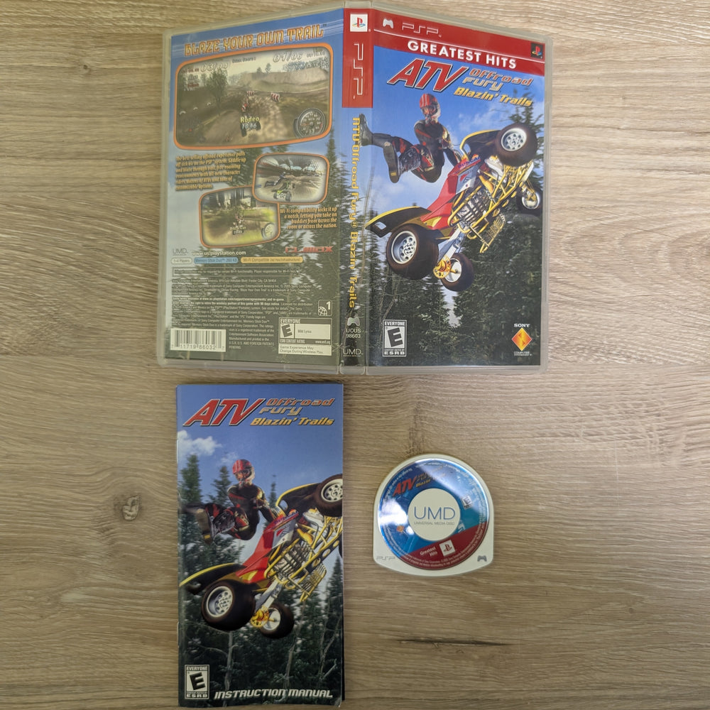ATV Offroad Fury Blazing Trails PSP