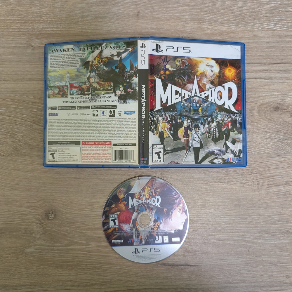 Metaphor: ReFantazio Playstation 5