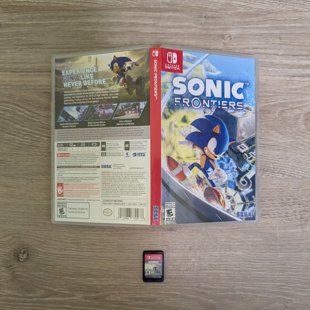 Sonic Frontiers Nintendo Switch