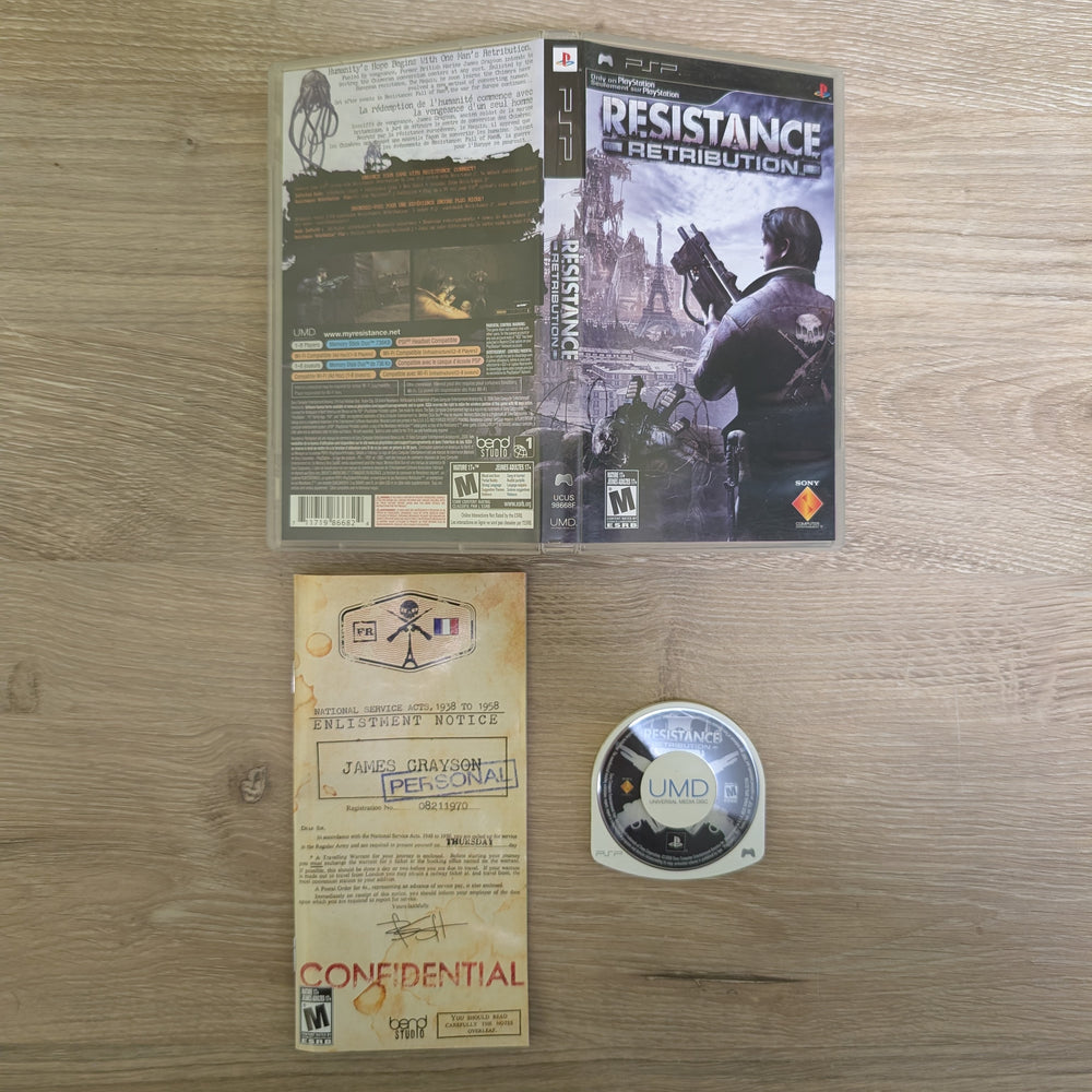 Resistance: Retribution PSP