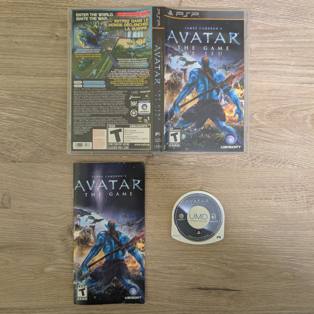 Avatar: The Game PSP