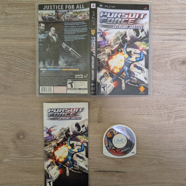 Pursuit Force Extreme Justice PSP