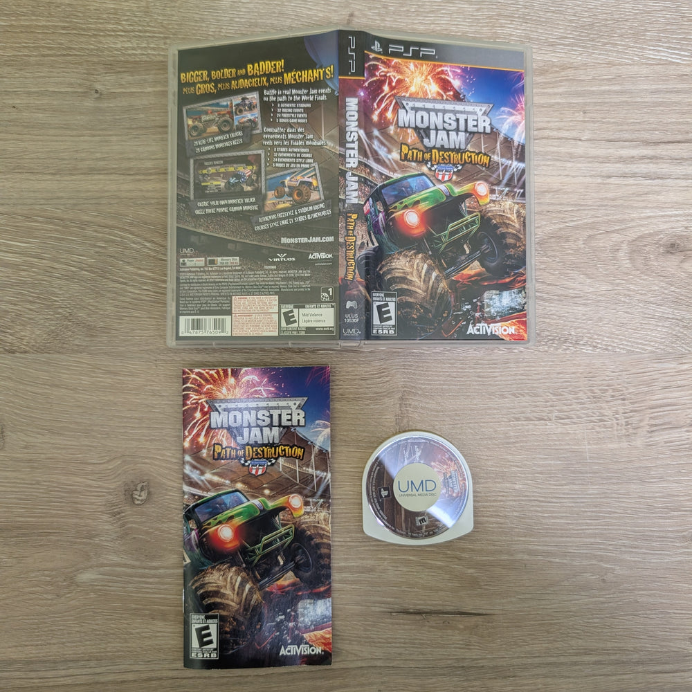 Monster Jam: Path of Destruction PSP
