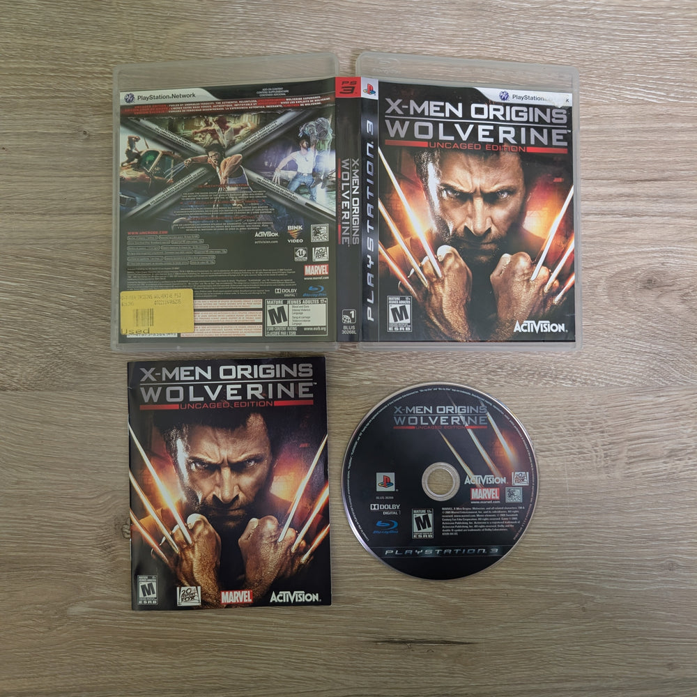 X-Men Origins: Wolverine Playstation 3
