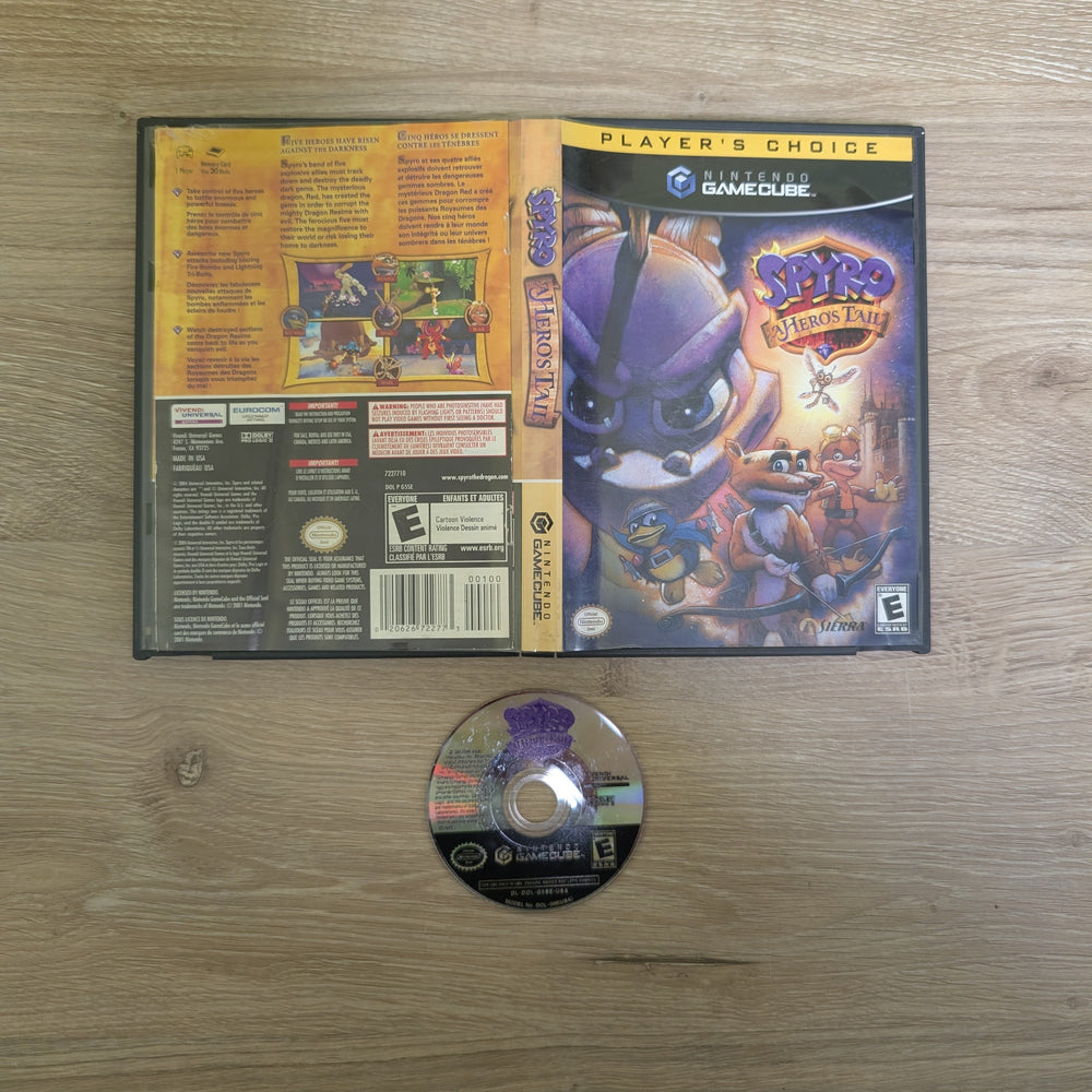 Spyro A Hero's Tail Gamecube