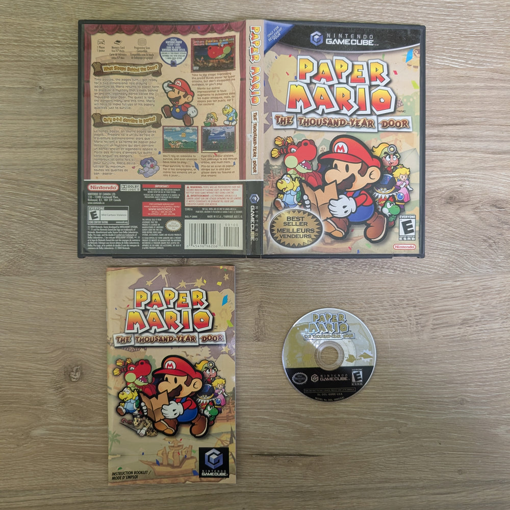 Paper Mario Thousand Year Door Gamecube