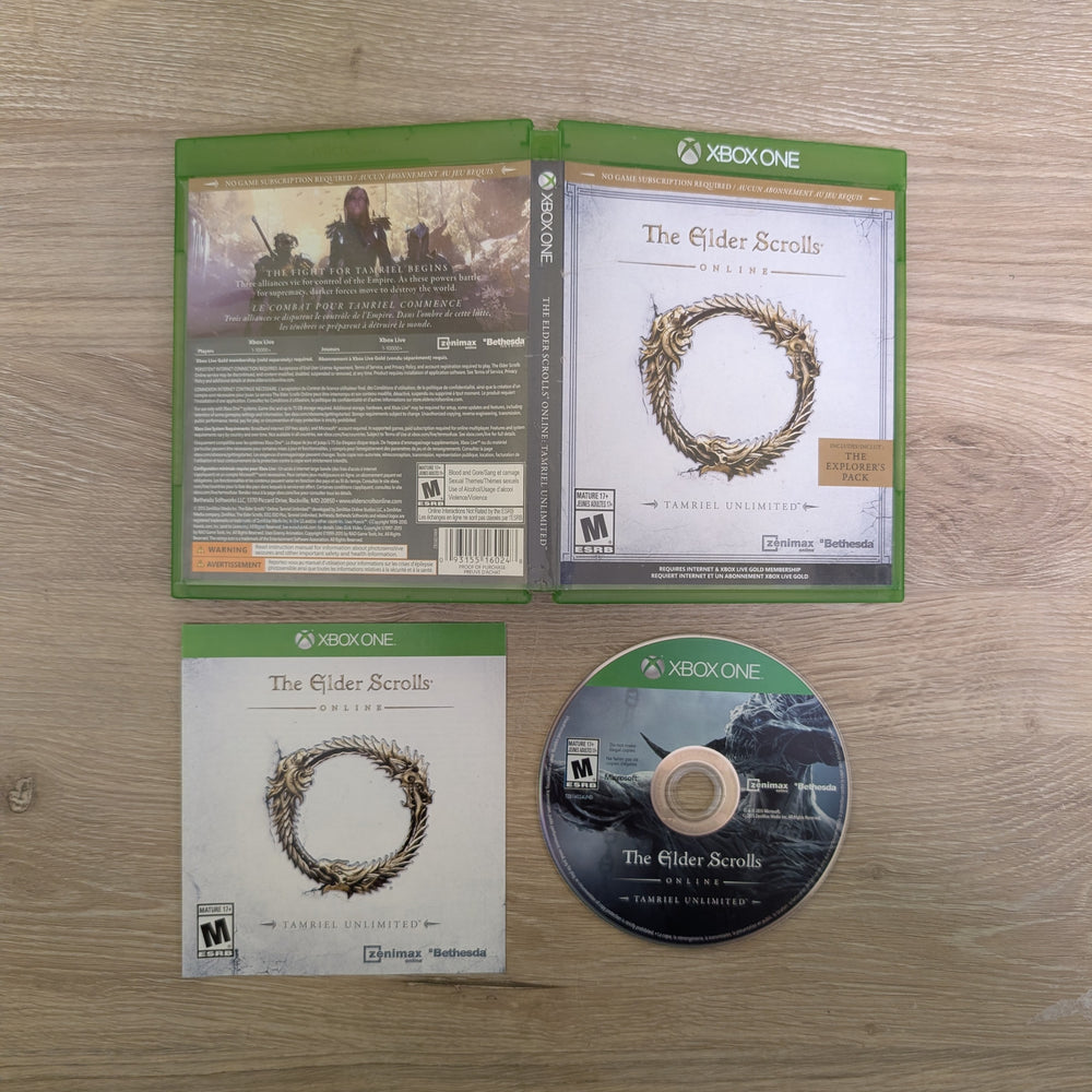 The Elder Scrolls Online Gold Edition Xbox One