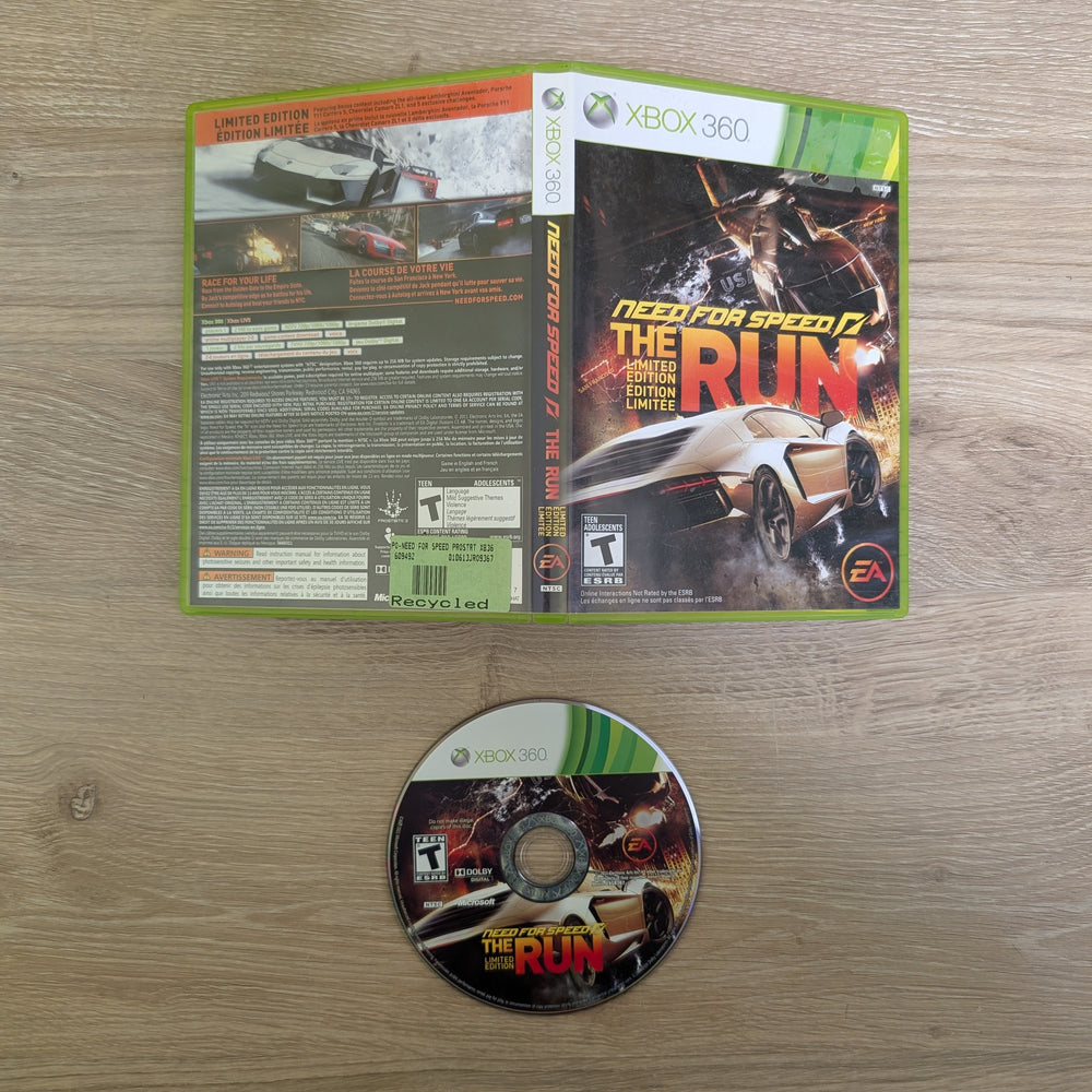 Need For Speed: The Run Xbox 360