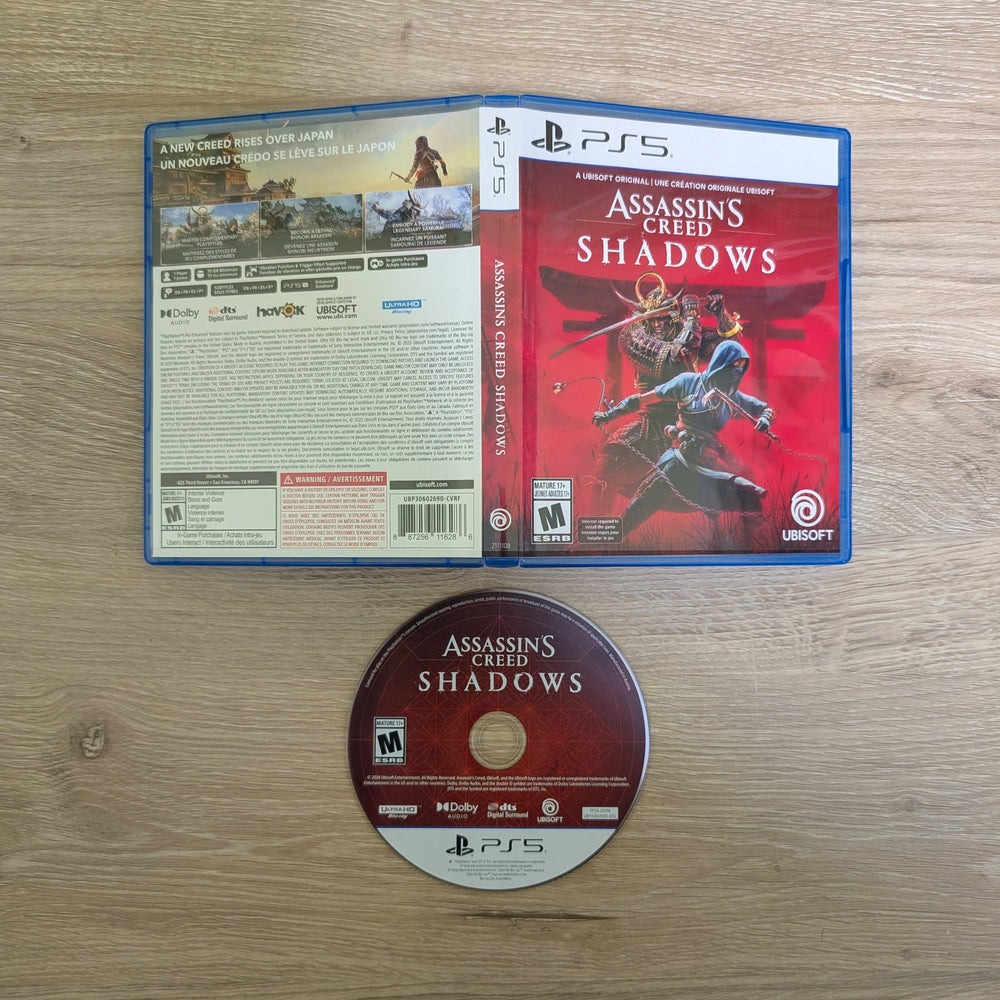 Assassin's Creed Shadows Playstation 5