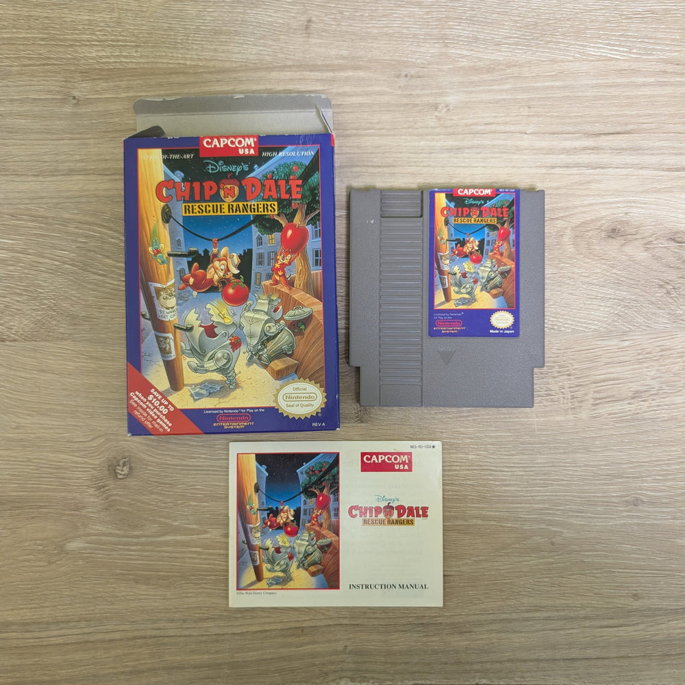 Chip and Dale Rescue Rangers NES