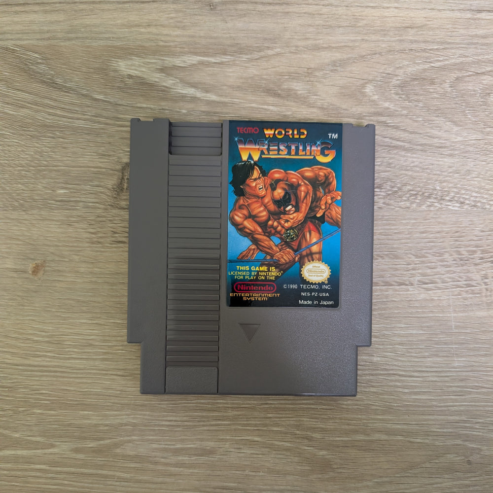 Tecmo World Wrestling NES