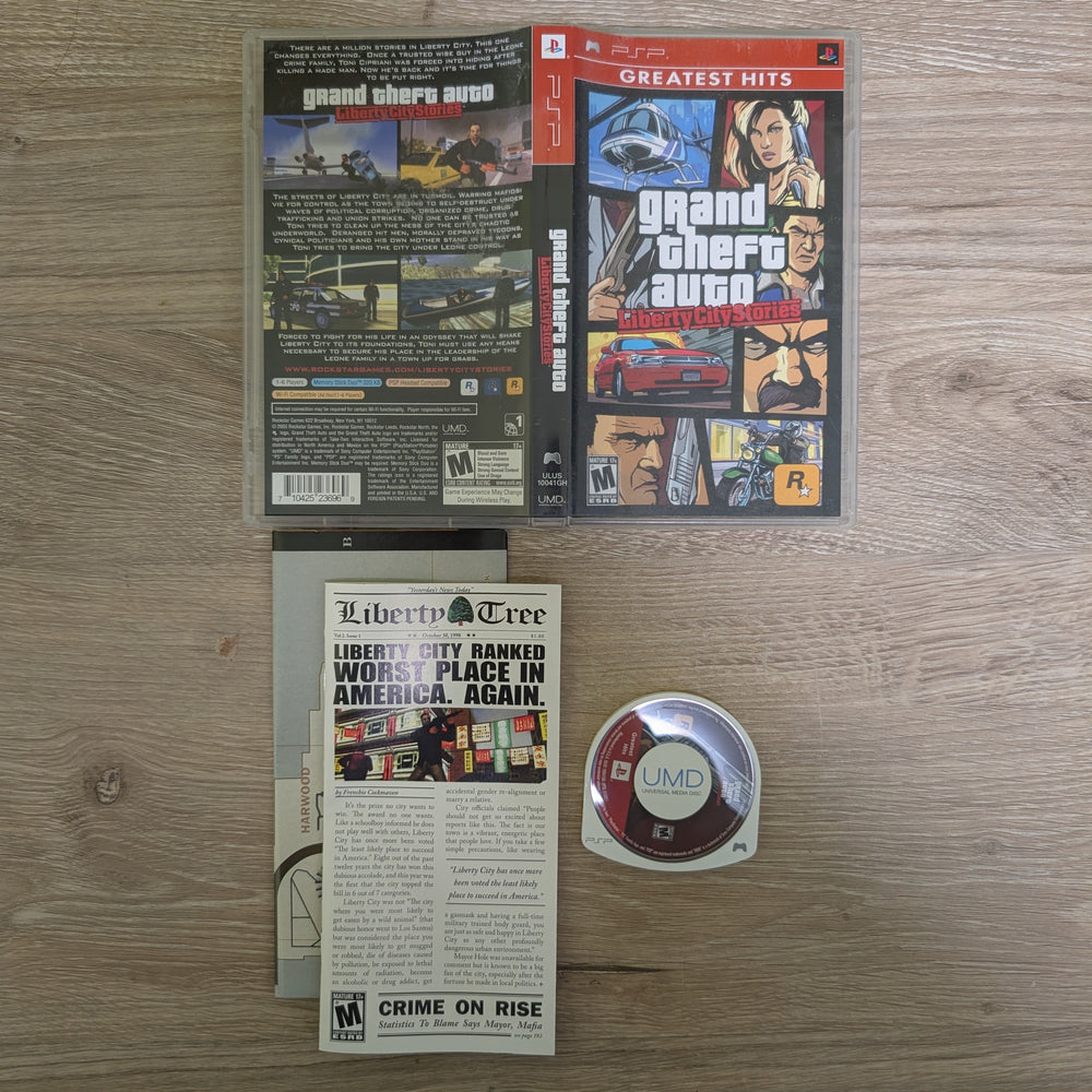 Grand Theft Auto Liberty City Stories [Greatest Hits] PSP