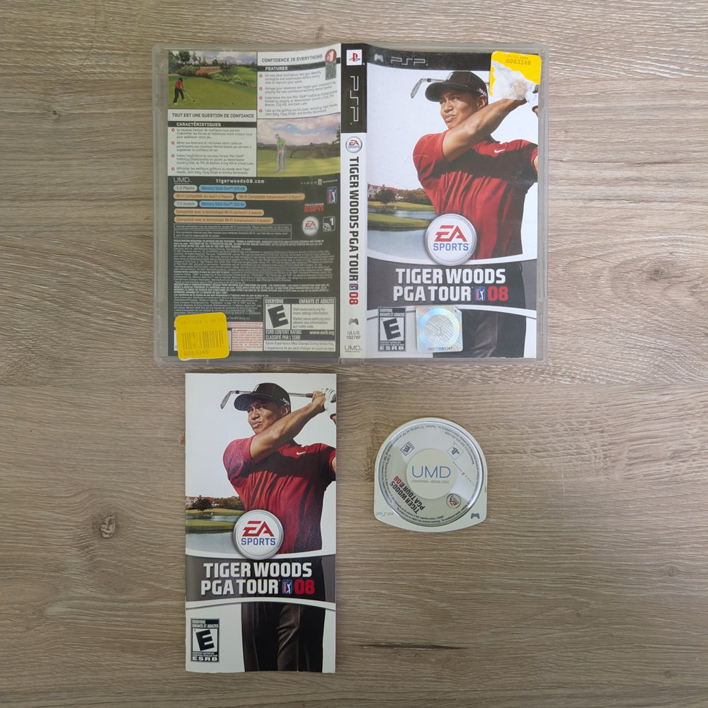 Tiger Woods PGA Tour 2008 PSP