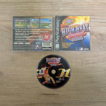 High Heat Baseball 2000 Playstation