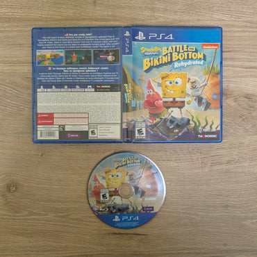 SpongeBob SquarePants Battle for Bikini Bottom Rehydrated Playstation 4