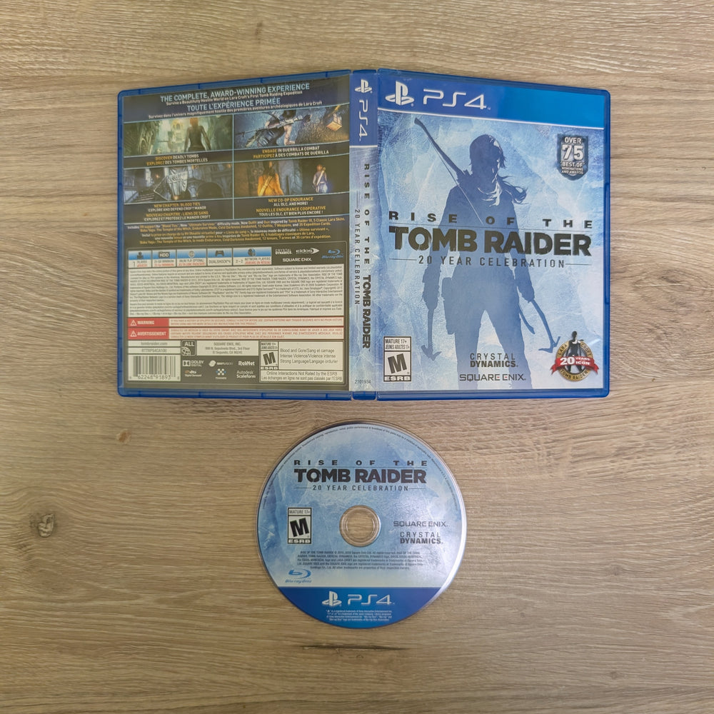 Rise of the Tomb Raider: 20 Year Celebration Playstation 4