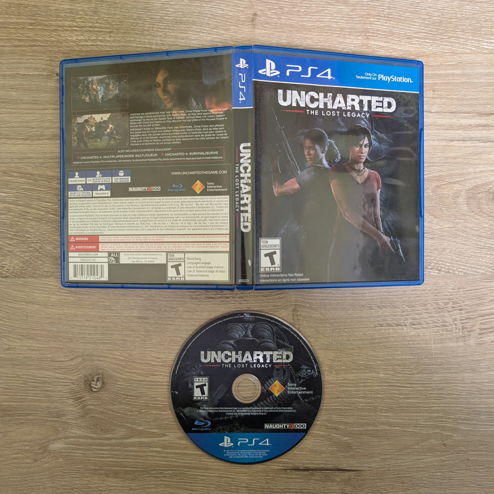 Uncharted: The Lost Legacy Playstation 4