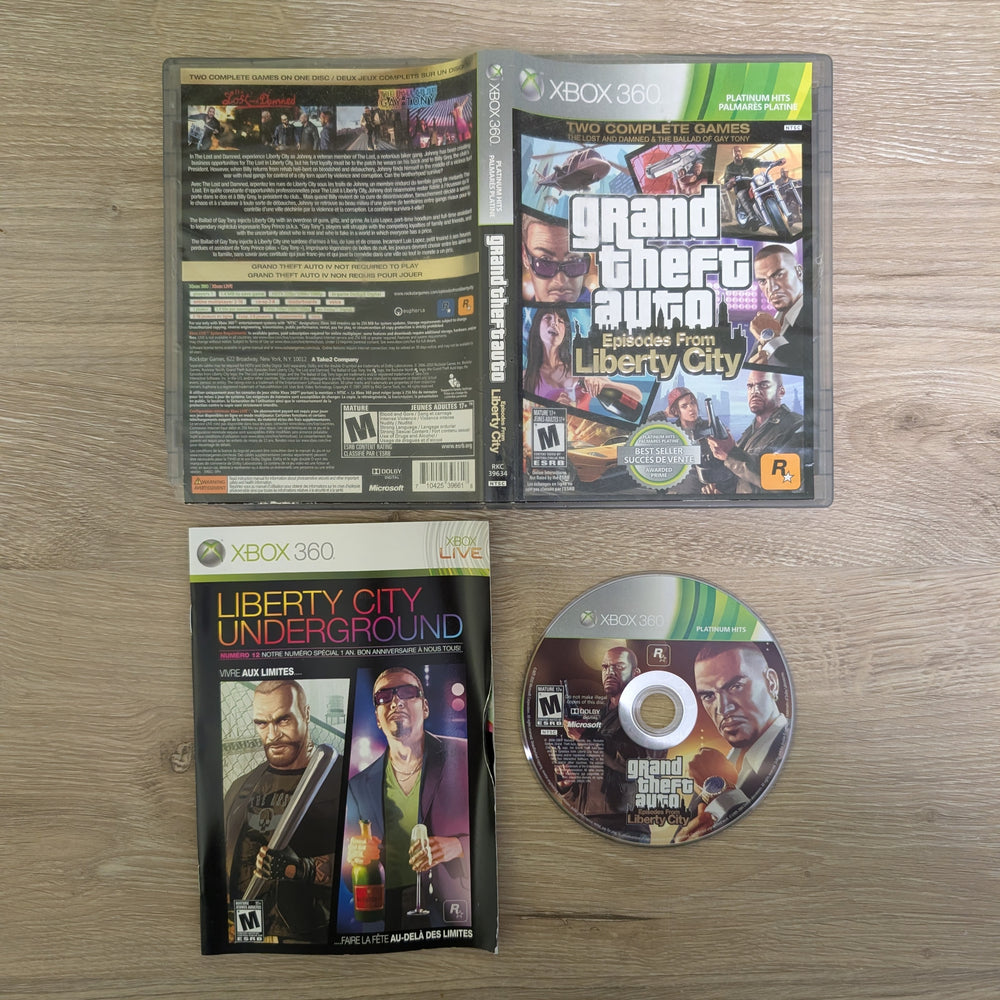 Grand Theft Auto: Episodes from Liberty City [Platinum Hits] Xbox 360