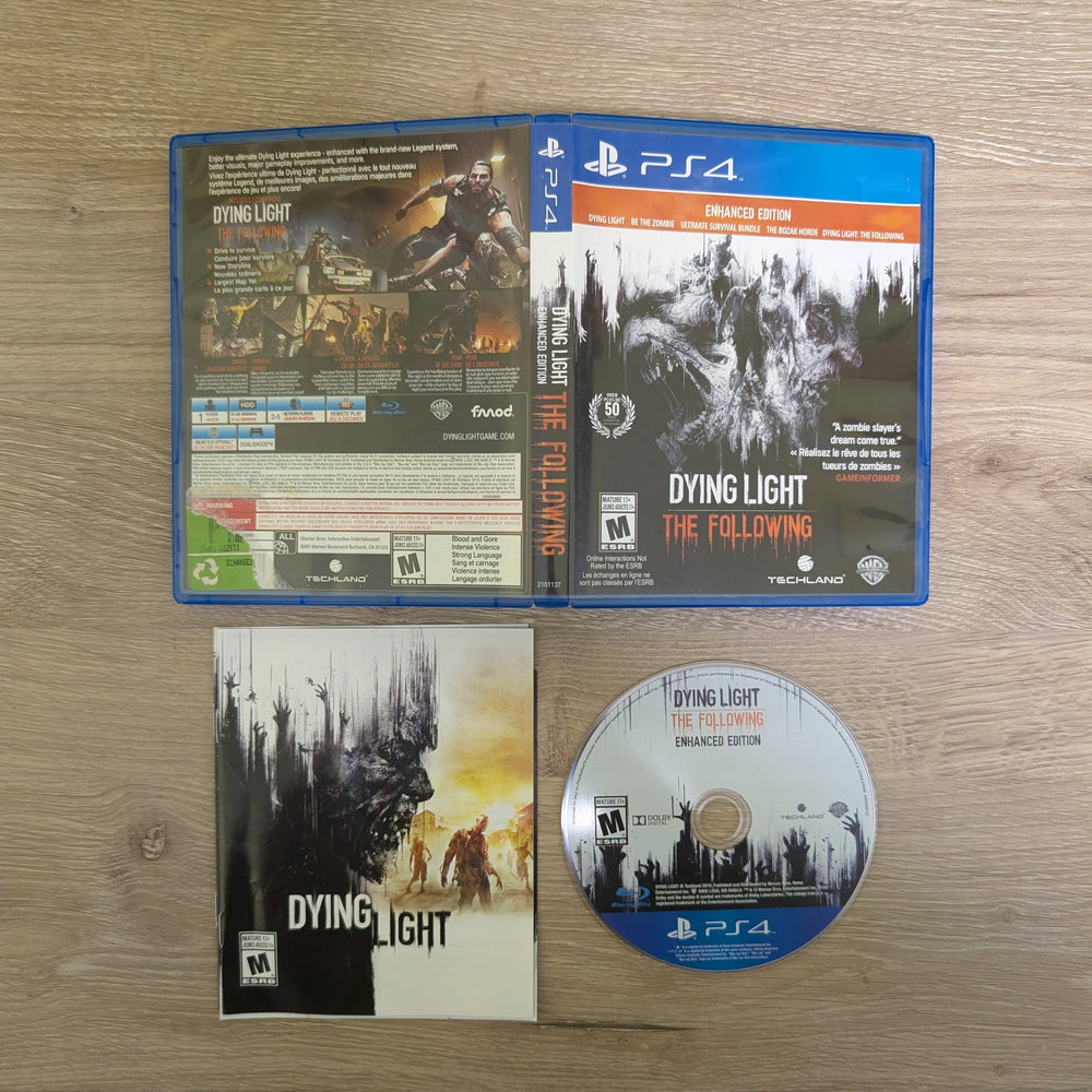 Dying Light The Following Enhanced Edition Playstation 4