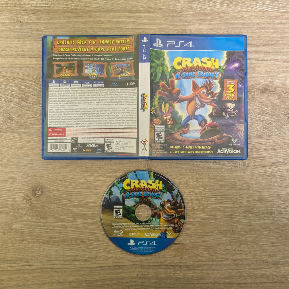 Crash Bandicoot N. Sane Trilogy Playstation 4